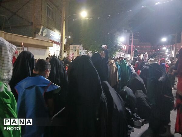 کاروان نمادین اُسرای کربلا در زیبادشت فردیس 