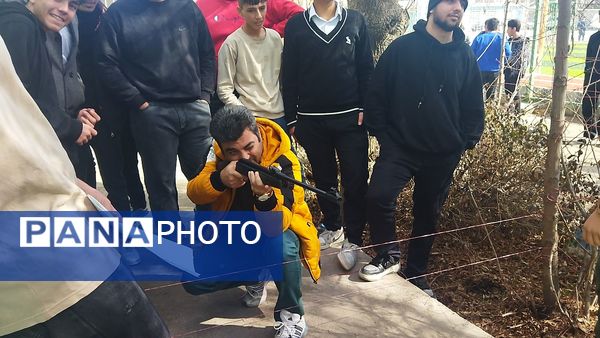 مسابقات تیراندازی یادواره شهدای امنیت دانش آموز نیشابوری 