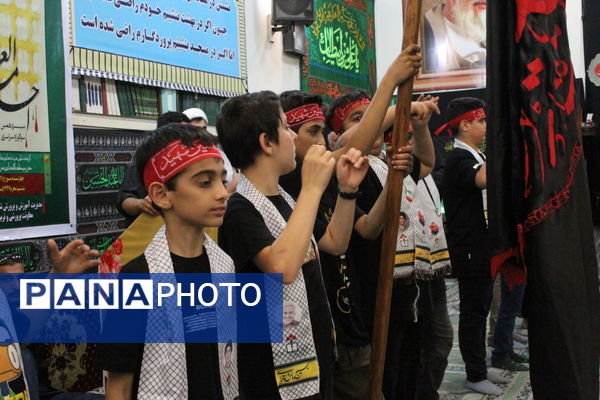 سوگواره احلی من العسل در گلوگاه 