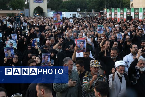 مراسم اربعین شهدای اقتدار آذربایجان شرقی 