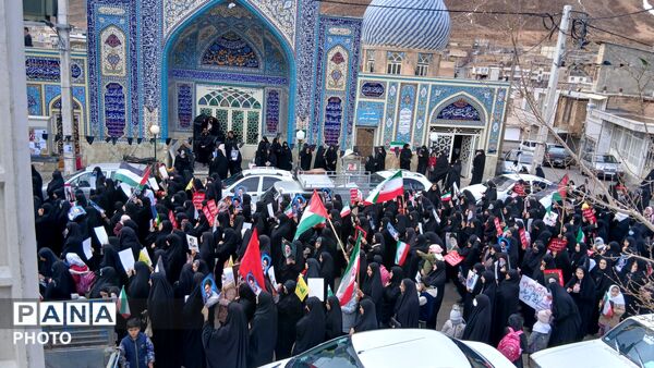 راهپیمایی روز قدس در شهر بن