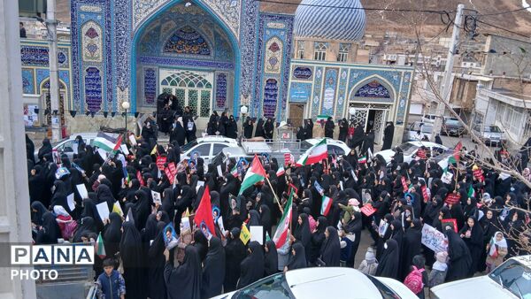 راهپیمایی روز قدس در شهر بن