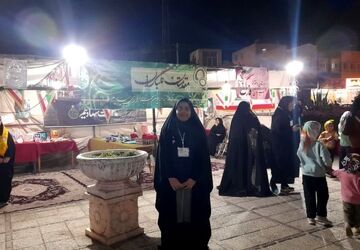 برگزاری موکب «نوجوان مبارز» تفت با میزبانی دبیرستان فدک