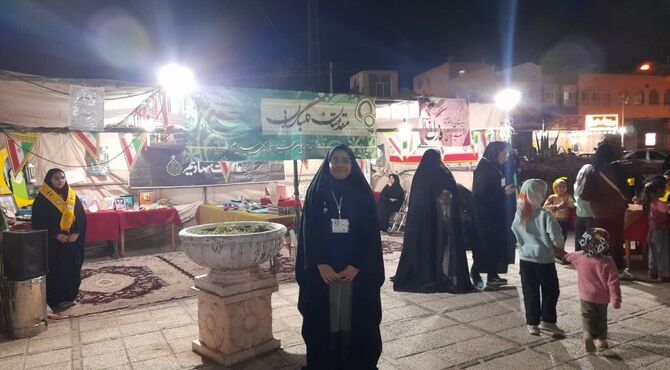 برگزاری موکب «نوجوان مبارز» تفت با میزبانی دبیرستان فدک