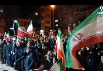 طنین غیرت انقلابی در میدان شهید رحمانی