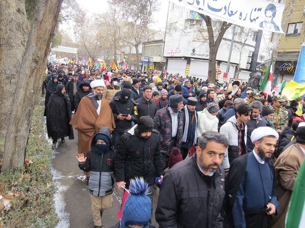 راهپیمایی باشکوه ۲۲ بهمن ماه شهرستان بجنورد 