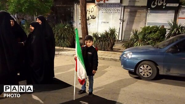 حضور پرشور کودکان و نوجوانان در قلب نیشابور 