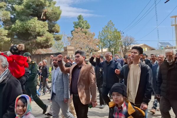 حضور پرشور مردم در راهپیمایی روز قدس در فریمان