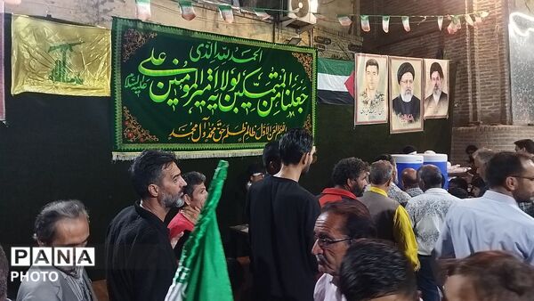 مهمانی کیلومتری غدیر در نیشابور 