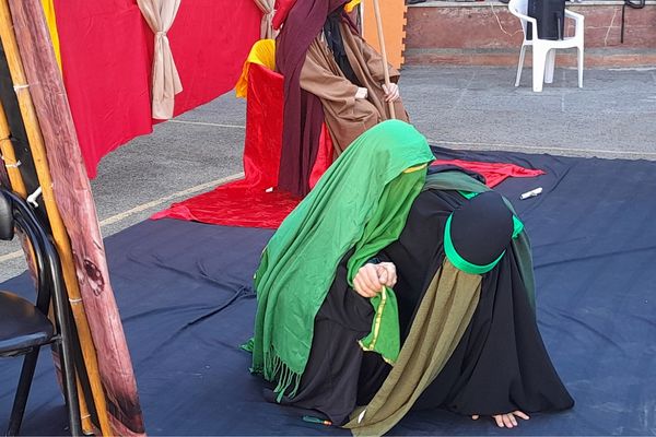 درخشش نمایش شهادت حضرت فاطمه(س) در مدرسه عباسقلی رهگذر