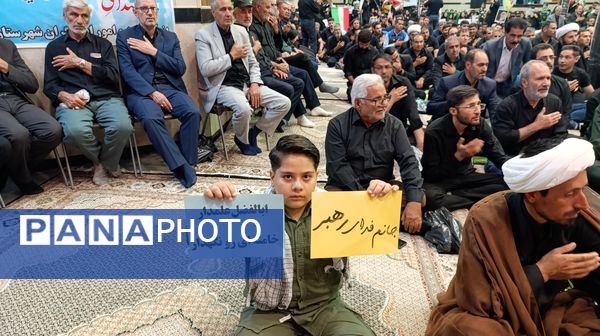 ملکان در سوگ شهدا؛ فریاد وحدت علیه جنایت صهیونیستی