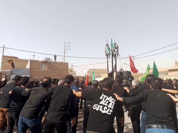 مراسم «حسن - حسین»؛ آیین سنتی در روستای نقاب