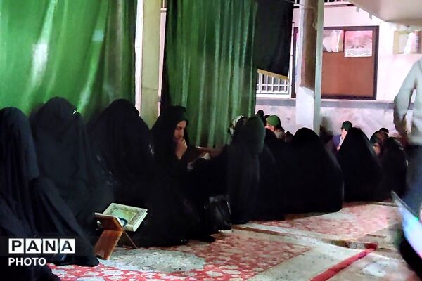 مراسم شهادت قائد امت در شهر بار نیشابور