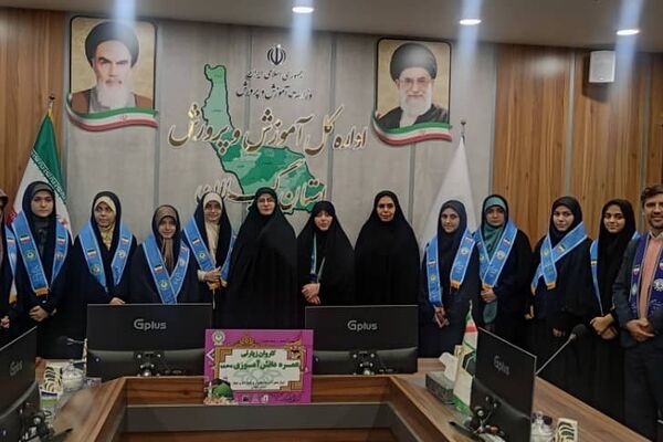 اعزام دانش‌آموزان دختر گیلانی به سفر حج