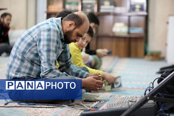 مراسم جشن و احیای نیمه شعبان در مسجدالرضا اشکذر