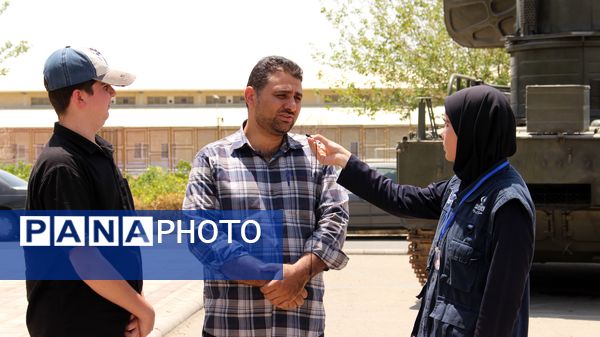 بازدید دانش‌آموزان زنجانی از سازمان هوا فضای سپاه 