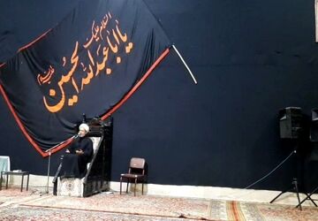 مراسم عزاداری در شهرستان خلیل آباد