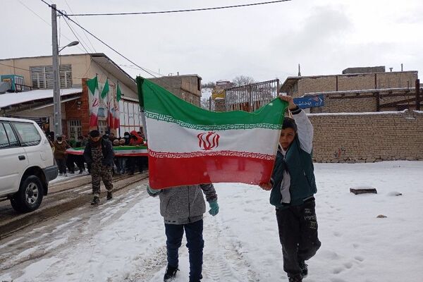 راهپیمایی ۲۲بهمن در شهر بار 