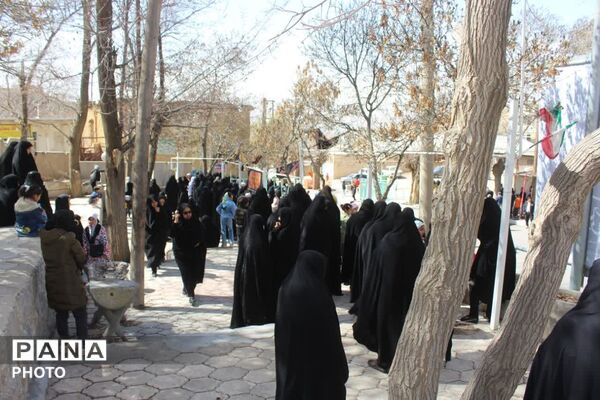 مراسم سوگواری شهادت امیرالمؤمنین(ع) با حضور پرشور مردم شهر چلیچه