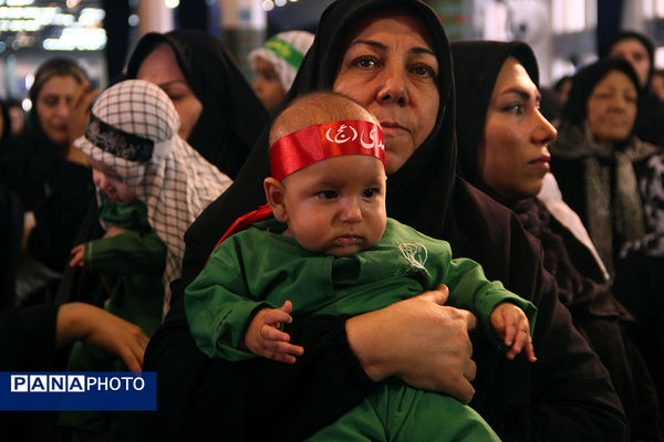 اجتماع بزرگ شیرخوارگان حسینی در تهران 