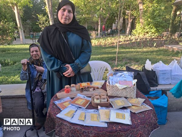 پویش «تکیه گاه» در پارک باغ ایرانی کرج 