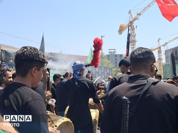 مراسم عزاداری امام رضا (ع) در مشهد 