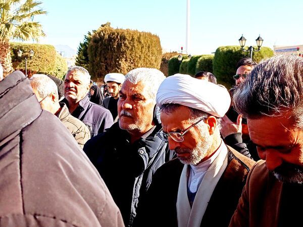 مراسم تشیع جانباز شهید مهدی نصری