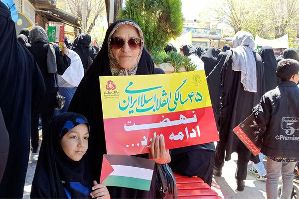 حضور پرشور مردم شهرستان آباده در راهپیمایی روز قدس