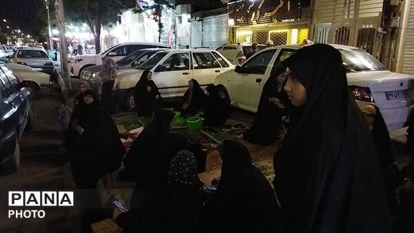 سفره صلوات در اجتماعات مردمی نیشابور 