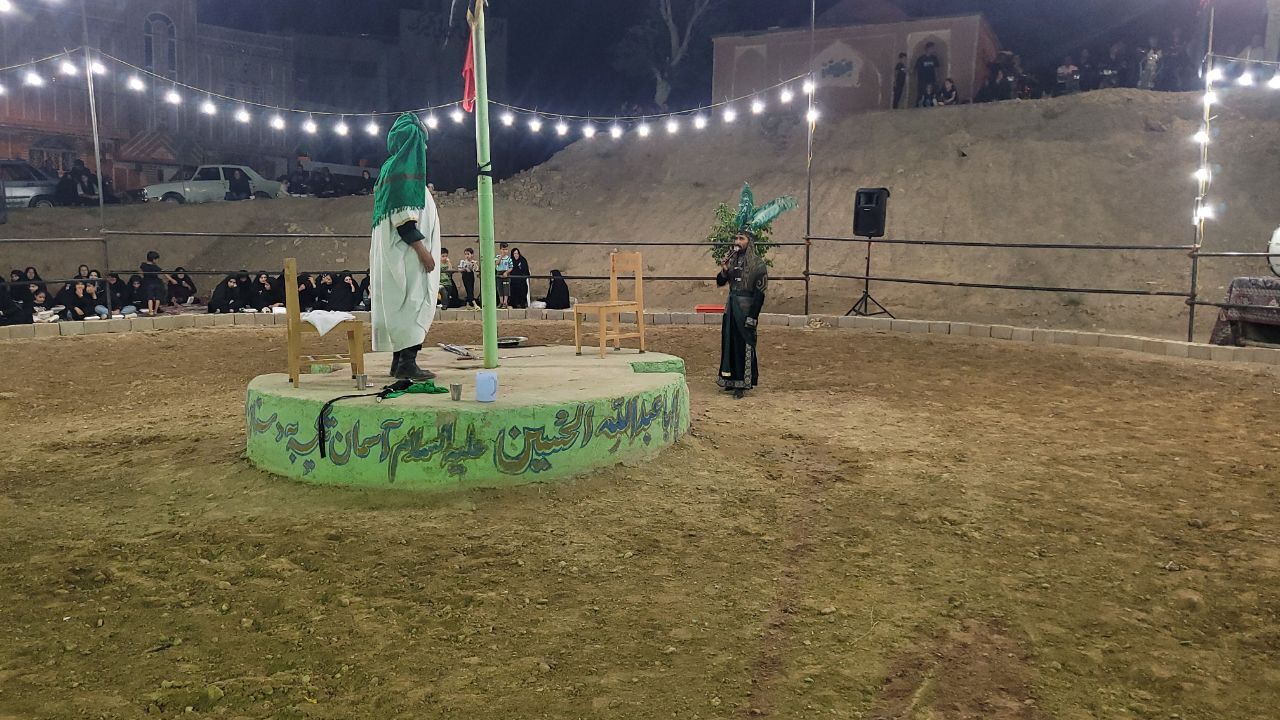 مراسم تعزیه‌خوانی دهه دوم محرم الحرام در دهستان شوراب صغیر