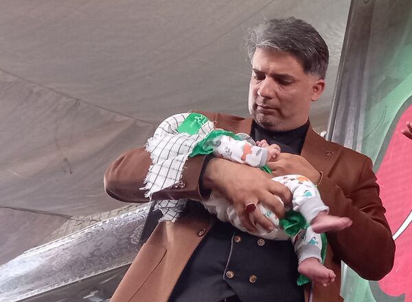 مراسم شیرخوارگان حسینی شهرستان بروجن