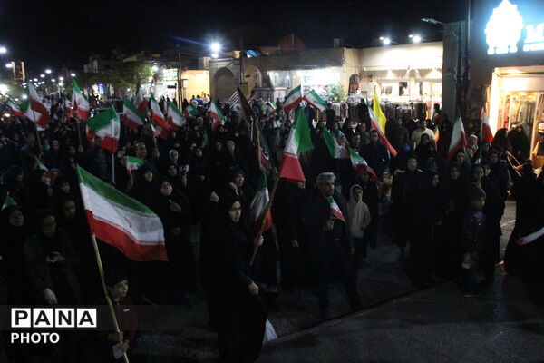 کاروان ترامپ سوزی در یزد