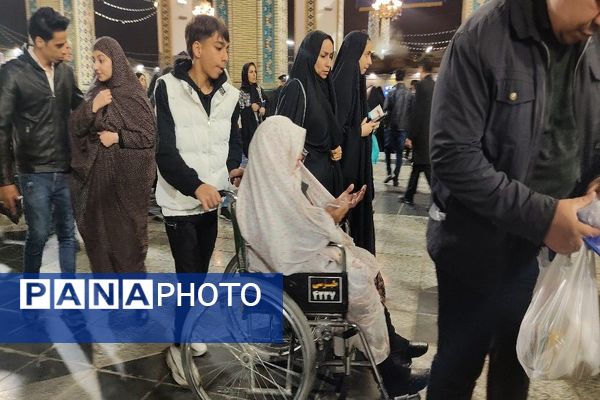 مراسم سومین شب قدر در بارگاه  ملکوتی حضرت امام رضا(ع)