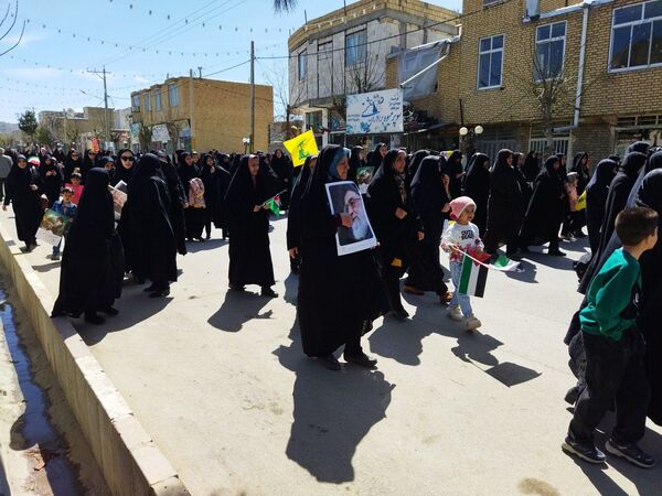راهپیمایی روز جهانی قدس در شهر راز