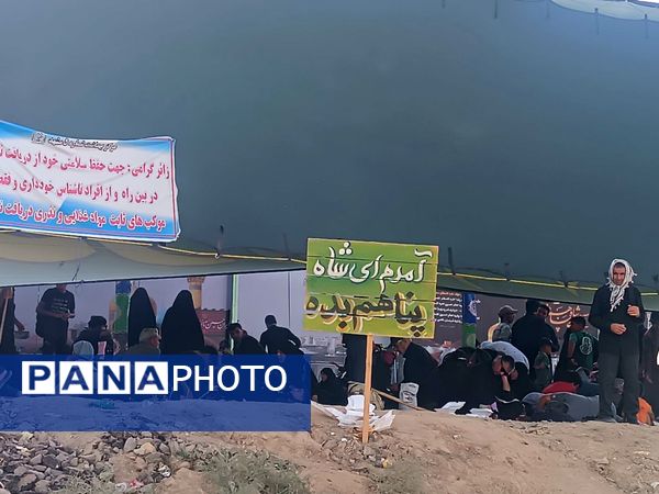 گذری بر فعالیت مجتمع فرهنگی امام  جواد(ع) در مسیر پیاده روی امام رضا (ع) 