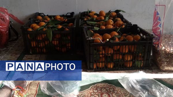 اهدای بسته‌های یلدایی به خانواده‌های کم برخوردار در شب یلدا