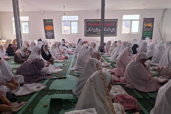 مراسم عزاداری نوگلان فاطمی در فیروزکوه