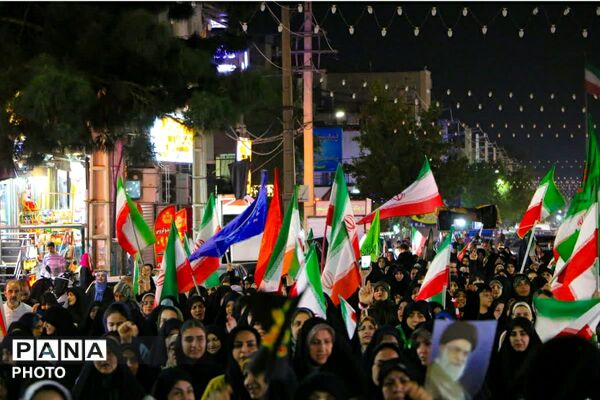اجتماع بزرگ مردم اندیشه فاز یک با حضور ملت عزیز ایران 