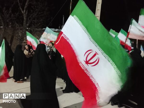 تجمعات شبانه با حضور مردمان غیور شهر بار