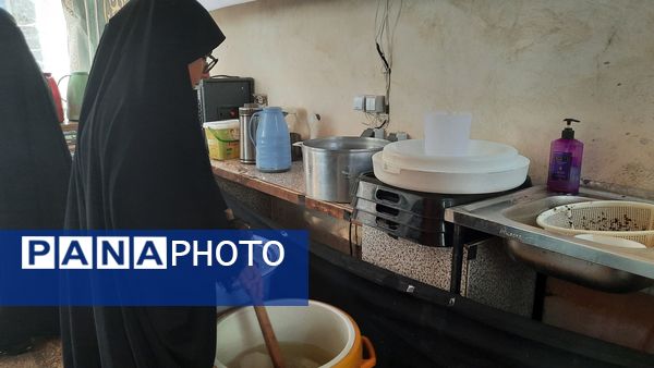 مشارکت نوجوانان عاشورایی در مراسم جاماندگان اربعین حسینی