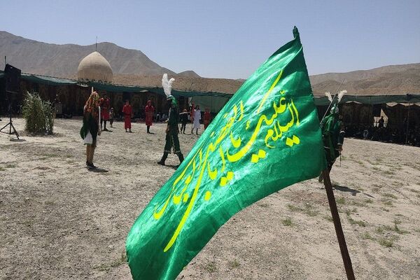 مراسم تعزیه خوانی اربعین حسینی در شهر نیشابور