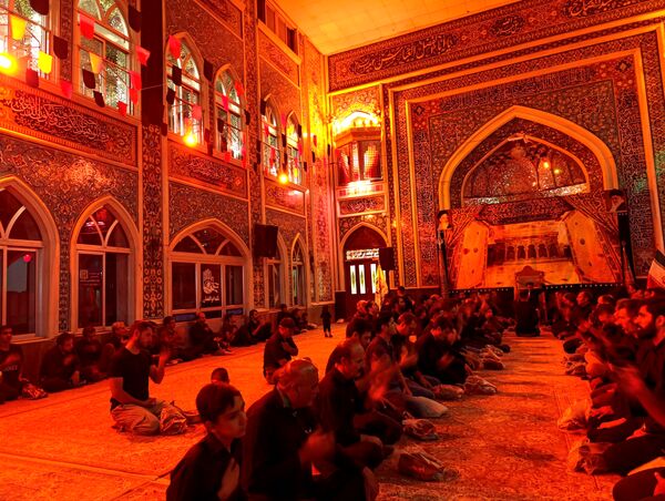عزاداری شب یازدهم ماه محرم در تکیه ابوالفضلی 