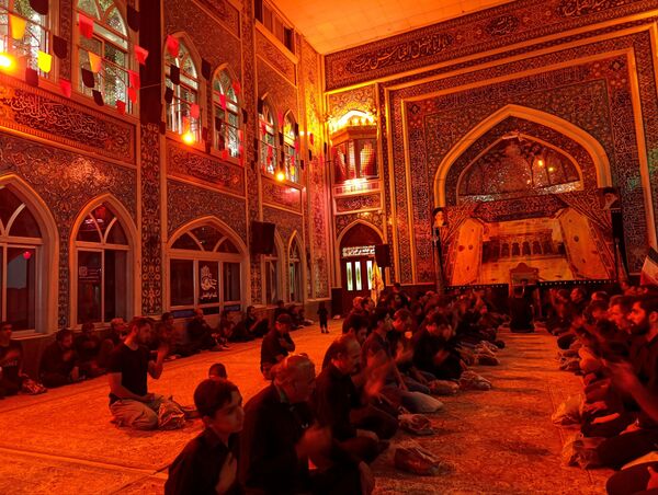 عزاداری شب یازدهم ماه محرم در تکیه ابوالفضلی 