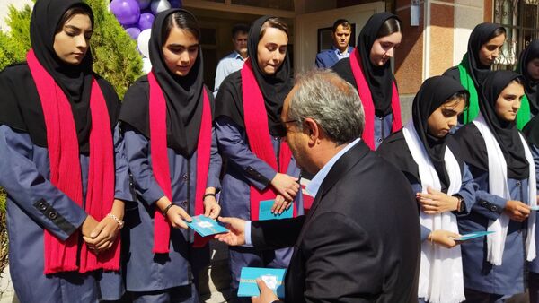افتتاح مدرسه ۶ کلاسه «بانو مهین شادمان»