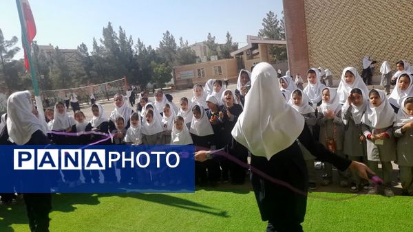 آغاز هفته تربیت‌بدنی نویدبخش روزی شاد برای دانش‌آموزان دبستان‌دخترانه‌ اشرف‌السادات‌حسینی شهر نیم‌ور