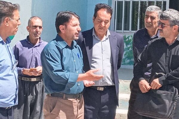 بازدید رئیس اداره آموزش و پرورش منطقه سردرود از مدارس روستاهای بخش بغراطی