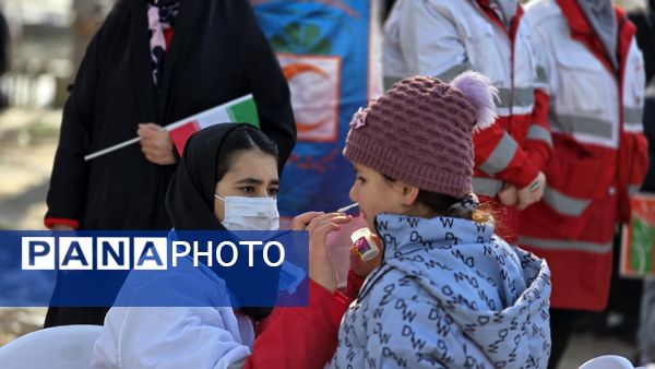 راهپیمایی ۲۲ بهمن در شهرستان نظرآباد 