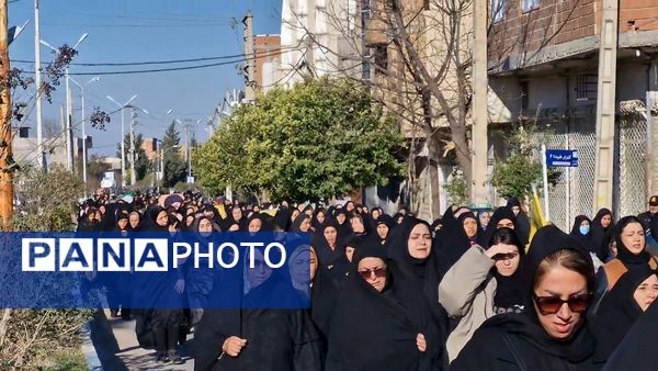 تشییع پیکر شهید ابوالفضل عرب در شهرستان گالیکش