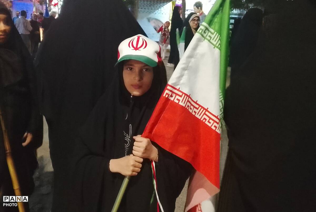 شب هفتاد و هشتم حضور شبانه در میدان جهاد شهر رشتخوار