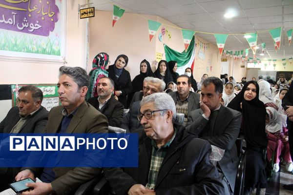 افتتاح دبستان شش کلاسه جانباز حاج عباس علی مجدی در فاروج 